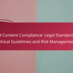 Ad Content Compliance: Legal Standards, Ethical Guidelines and Risk Management