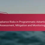 Compliance Risks in Programmatic Advertising: Assessment, Mitigation and Monitoring