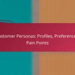 Customer Personas: Profiles, Preferences, Pain Points