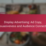 Display Advertising: Ad Copy, Persuasiveness and Audience Connection