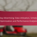Display Advertising: Data Utilization, Scheduling Optimization and Performance Analysis