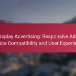 Display Advertising: Responsive Ads, Device Compatibility and User Experience