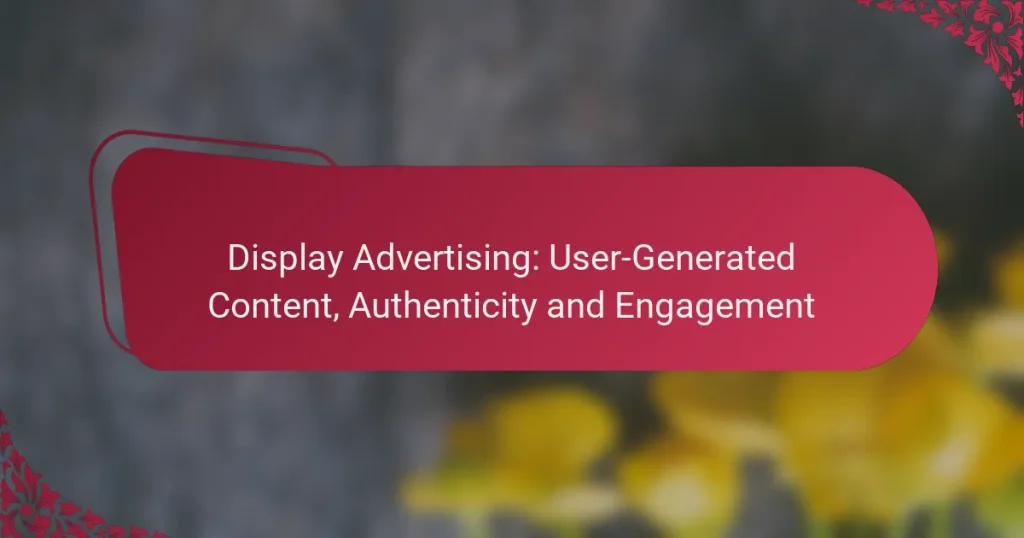 Display Advertising: User-Generated Content, Authenticity and Engagement