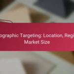 Geographic Targeting: Location, Region, Market Size