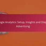 Google Analytics: Setup, Insights and Display Advertising