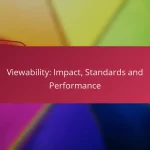 Viewability: Impact, Standards and Performance
